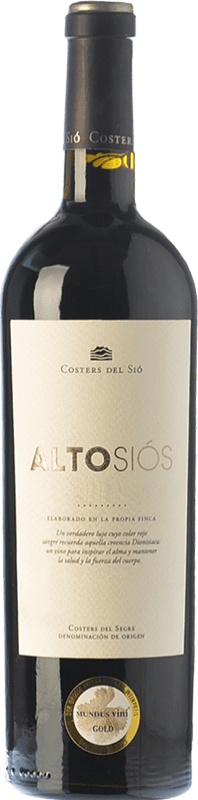33,95 € Бесплатная доставка | Красное вино Costers del Sió Alto Siós Crianza — Крианса D.O. Costers del Segre