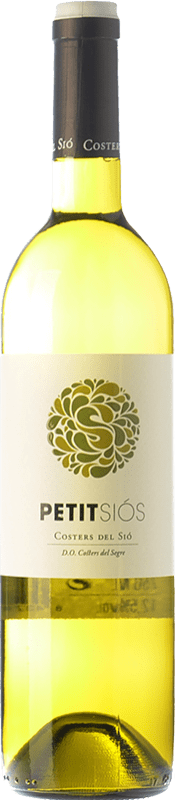 9,95 € Free Shipping | White wine Costers del Sió Petit Siós Blanc D.O. Costers del Segre Catalonia Spain Chardonnay, Sauvignon White, Muscatel Small Grain Bottle 75 cl