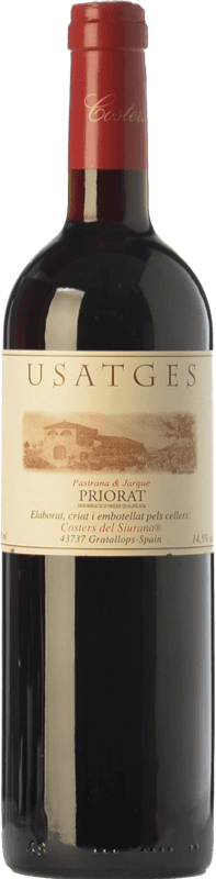 38,95 € Free Shipping | Red Wine Costers del Siurana Usatges Crianza — Aged D.O.Ca. Priorat