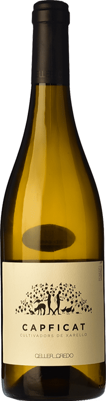 24,95 € | White wine Credo Capficat Crianza D.O. Penedès Catalonia Spain Xarel·lo Bottle 75 cl