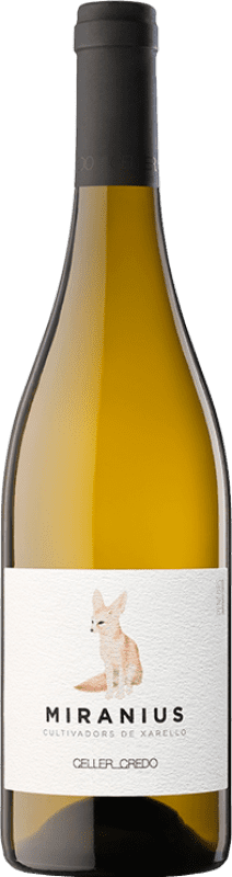 11,95 € | Vin blanc Credo Miranius D.O. Penedès Catalogne Espagne Macabeo, Xarel·lo 75 cl