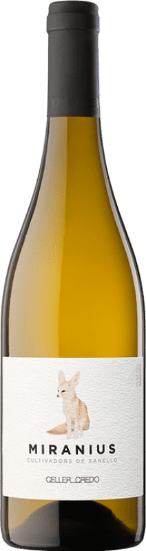 Envoi gratuit | Vin blanc Credo Miranius D.O. Penedès Catalogne Espagne Macabeo, Xarel·lo 75 cl