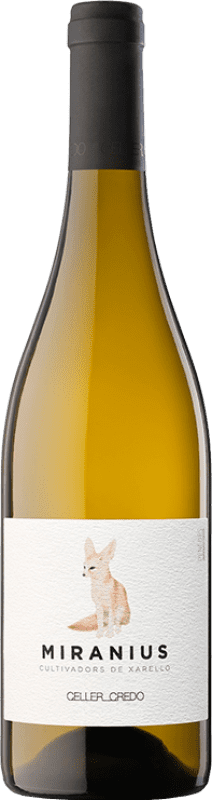 Free Shipping | White wine Credo Miranius D.O. Penedès Catalonia Spain Macabeo, Xarel·lo Organic 75 cl