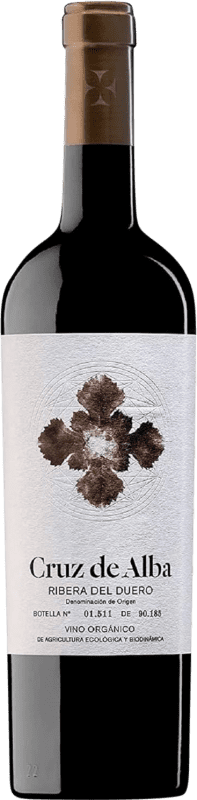 19,95 € Free Shipping | Red wine Cruz de Alba Crianza D.O. Ribera del Duero Castilla y León Spain Tempranillo Bottle 75 cl