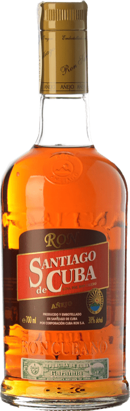 送料無料 | ラム Cuba Ron Santiago de Añejo キューバ 70 cl