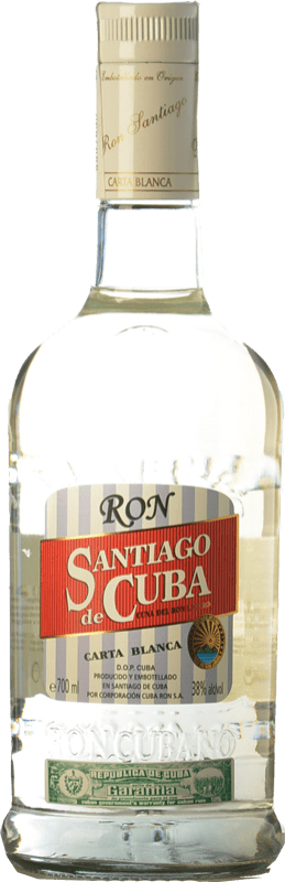 送料無料 | ラム Cuba Ron Santiago de Carta Blanca キューバ 70 cl