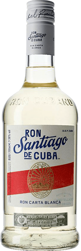 12,95 € | Rhum Cuba Ron Santiago de Cuba Carta Blanca Cuba 70 cl