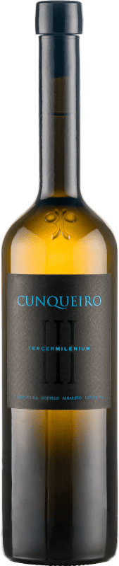 14,95 € Free Shipping | White wine Cunqueiro III Milenium D.O. Ribeiro Galicia Spain Godello, Loureiro, Treixadura, Albariño Bottle 75 cl
