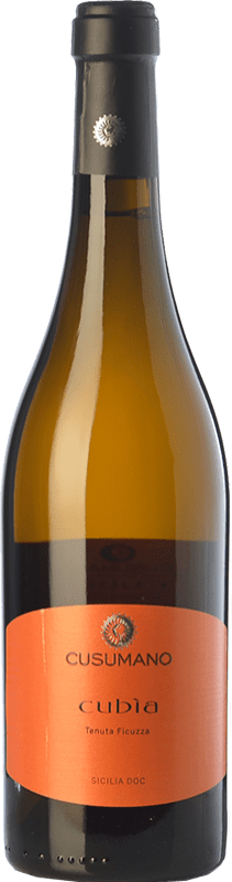 13,95 € Free Shipping | White wine Cusumano Cubìa I.G.T. Terre Siciliane Sicily Italy Insolia Bottle 75 cl