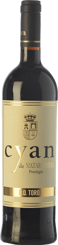 23,95 € Free Shipping | Red Wine Cyan Prestigio Crianza — Aged D.O. Toro