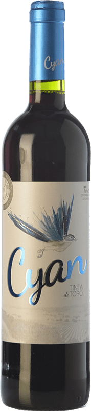 8,95 € Kostenloser Versand | Rotwein Cyan 6 Meses Eiche D.O. Toro