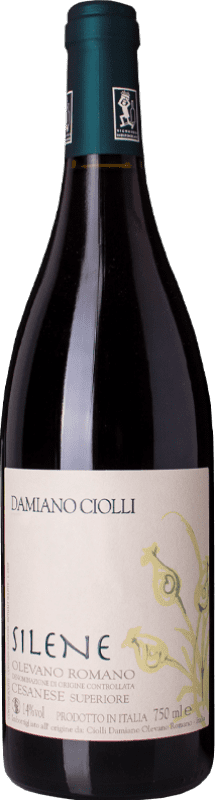 19,95 € | Красное вино Damiano Ciolli Silene D.O.C. Cesanese di Olevano Romano Лацио Италия Cesanese — Чезанезе Eco — Эко Био Органический 75 cl