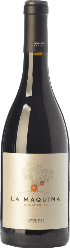 Free Shipping | Red Wine Daniel Alba La Máquina Crianza — Aged D.O. Yecla Region of Murcia Spain Monastrell 75 cl