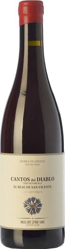 62,95 € Free Shipping | Red wine Landi Cantos del Diablo Crianza D.O. Méntrida Castilla la Mancha Spain Grenache Bottle 75 cl