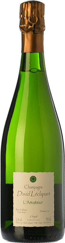 Envoi gratuit | Blanc mousseux David Léclapart L'Amateur Jeune A.O.C. Champagne Champagne France Chardonnay Biologique 75 cl