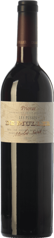 19,95 € | Red wine De Muller Les Pusses Aged D.O.Ca. Priorat Catalonia Spain Merlot, Syrah Bottle 75 cl