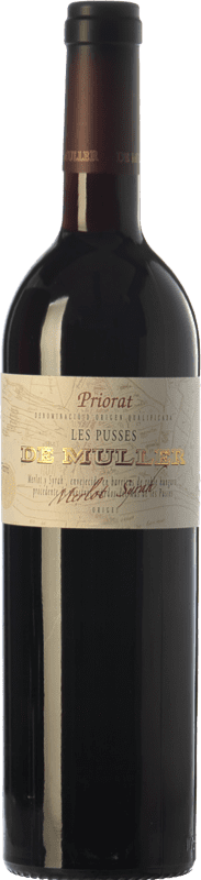 Kostenloser Versand | Rotwein De Muller Les Pusses Crianza — Kurze Fassreifung D.O.Ca. Priorat Katalonien Spanien Merlot, Syrah 75 cl Kostenloser Versand | Rotwein De Muller Les Pusses Crianza — Kurze Fassreifung D.O.Ca. Priorat Katalonien Spanien Merlot, Syrah 75 cl