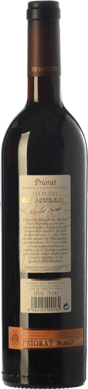 18,95 € Free Shipping | Red wine De Muller Les Pusses Crianza D.O.Ca. Priorat Catalonia Spain Merlot, Syrah Bottle 75 cl