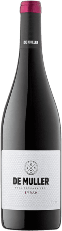 8,95 € Free Shipping | Red wine De Muller Joven D.O. Tarragona Catalonia Spain Syrah Bottle 75 cl