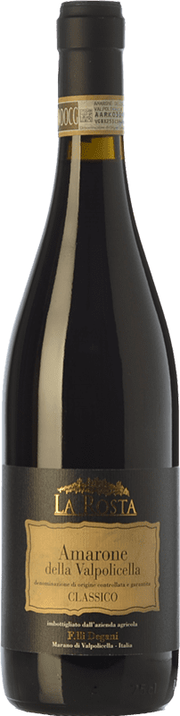 33,95 € Spedizione Gratuita | Vino rosso Degani La Rosta D.O.C.G. Amarone della Valpolicella