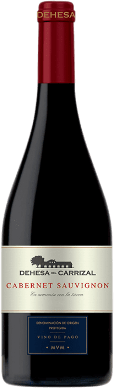 22,95 € | Red wine Dehesa del Carrizal Aged D.O.P. Vino de Pago Dehesa del Carrizal Castilla la Mancha Spain Cabernet Sauvignon Bottle 75 cl