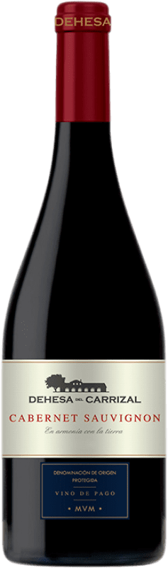 19,95 € | Красное вино Dehesa del Carrizal Crianza — Крианса D.O.P. Vino de Pago Dehesa del Carrizal Кастилья-Ла-Манча Испания Cabernet Sauvignon — Каберне Совиньон 75 cl