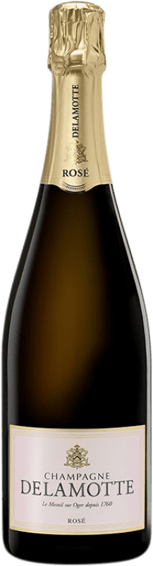 99,95 € | Vin Mousseux Rosé Delamotte Brut Rosé Réserve A.O.C. Champagne Champagne France Pinot Noir, Chardonnay 75 cl