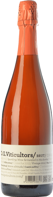 17,95 € | Rosé sparkling DG Rosé Brut Reserve D.O. Cava Catalonia Spain Pinot Black Bottle 75 cl
