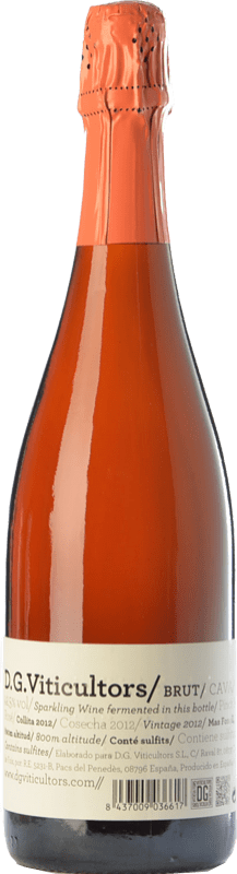 Kostenloser Versand | Rosé Sekt DG Rosé Brut Reserve D.O. Cava Katalonien Spanien Spätburgunder 75 cl