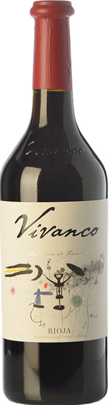 17,95 € Бесплатная доставка | Красное вино Vivanco старения D.O.Ca. Rioja