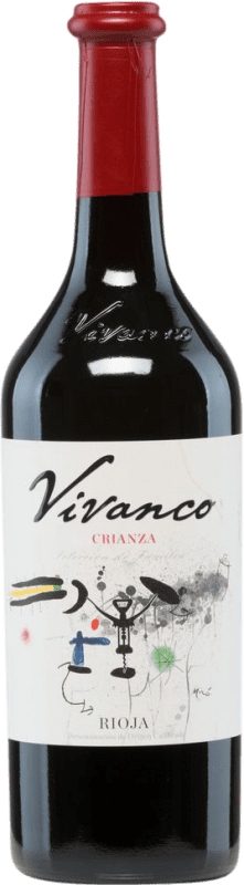 9,95 € | Red Wine Vivanco Crianza — Aged D.O.Ca. Rioja The Rioja Spain Tempranillo 75 cl