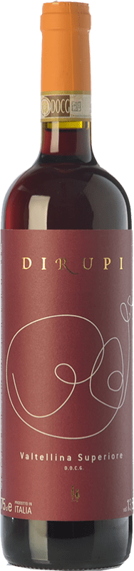 27,95 € | Red wine Dirupi D.O.C.G. Valtellina Superiore Lombardia Italy Nebbiolo 75 cl