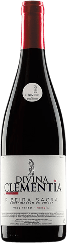 Envio grátis | Vinho Tinto Divina Clementia Jovem D.O. Ribeira Sacra Galiza Espanha Garnacha — Grenache, Mencía 75 cl