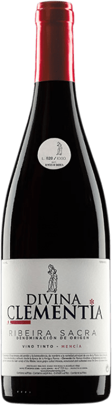 Envio grátis | Vinho tinto Divina Clementia Jovem D.O. Ribeira Sacra Galiza Espanha Mencía, Grenache Tintorera 75 cl