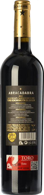 15,95 € | Red wine Divina Proporción Abracadabra Crianza D.O. Toro Castilla y León Spain Tinta de Toro Bottle 75 cl