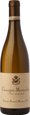 Bernard Moreau Chassagne-Montrachet 1 Cru Morgeot Chardonnay Bourgogne старения 75 cl