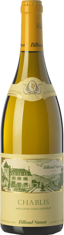 58,95 € Spedizione Gratuita | Vino bianco Billaud-Simon Chablis A.O.C. Bourgogne