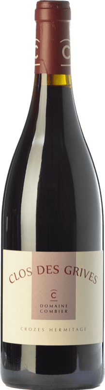 59,95 € | Red wine Combier Clos des Grives Rouge Aged A.O.C. Crozes-Hermitage Rhône France Syrah Bottle 75 cl