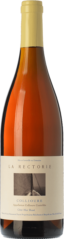 18,95 € Free Shipping | Rosé wine Domaine de la Rectorie Côté Mer Rosé A.O.C. Collioure Languedoc-Roussillon France Syrah, Grenache, Carignan Bottle 75 cl