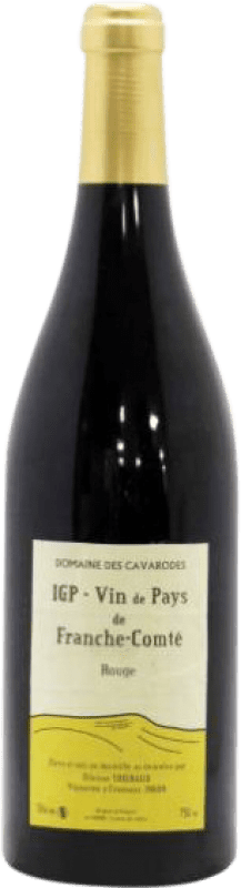 Envío gratis | Vino tinto Domaine des Cavarodes Comté Rouge I.G.P. Vin de Pays Jura Jura Francia Pinot Negro, Bastardo, Gamay, Pinot Meunier, Poulsard Ecológico 75 cl