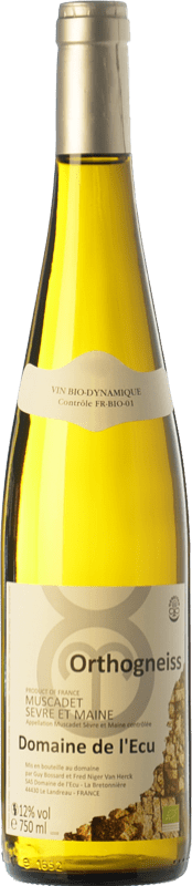 13,95 € Envio grátis | Vinho branco Domaine de l'Écu Orthogneiss A.O.C. Muscadet-Sèvre et Maine