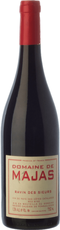 18,95 € | Red wine Majas Ravin des Sieurs Young I.G.P. Vin de Pays Côtes Catalanes Languedoc-Roussillon France Syrah Bottle 75 cl