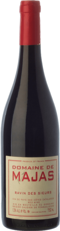 18,95 € | Vino tinto Majas Ravin des Sieurs Joven I.G.P. Vin de Pays Côtes Catalanes Languedoc-Roussillon Francia Syrah 75 cl