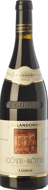 262,95 € Free Shipping | Red wine Domaine E. Guigal La Landonne Crianza A.O.C. Côte-Rôtie Rhône France Syrah Bottle 75 cl