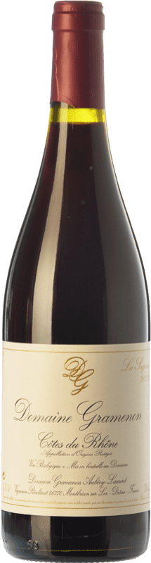 26,95 € Free Shipping | Red wine Domaine Gramenon La Sagesse Crianza A.O.C. Côtes du Rhône Rhône France Grenache Bottle 75 cl