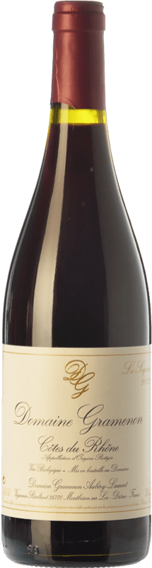 26,95 € Kostenloser Versand | Rotwein Domaine Gramenon La Sagesse Alterung A.O.C. Côtes du Rhône Ökologisch