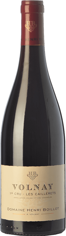 79,95 € Free Shipping | Red wine Domaine Henri Boillot Premier Cru Les Caillerets Crianza 2007 A.O.C. Volnay Burgundy France Pinot Black Bottle 75 cl
