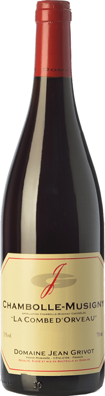 88,95 € | Red wine Jean Grivot La Combe d'Orveau Aged A.O.C. Chambolle-Musigny Burgundy France Pinot Black Bottle 75 cl