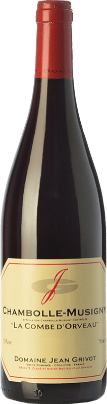 77,95 € Envio grátis | Vinho tinto Jean Grivot La Combe d'Orveau Crianza A.O.C. Chambolle-Musigny