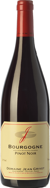45,95 € | Red wine Jean Grivot Aged A.O.C. Bourgogne Burgundy France Pinot Black Bottle 75 cl